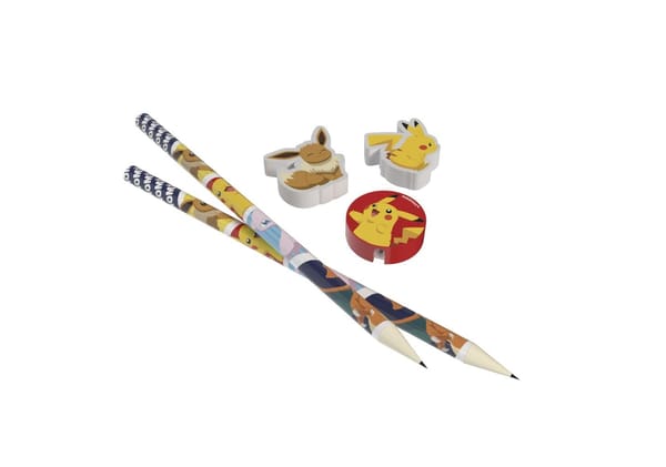 Pokémon - Set di cancelleria 5 pezzi