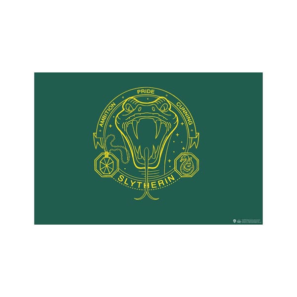 Wizarding World - Harry Potter - Deurmat - Zwadderich 45x75cm