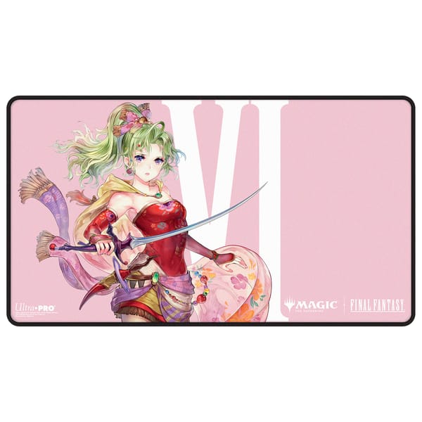 Ultra Pro - Magic: The Gathering - Final Fantasy - Terra, Herald of Hope Black-Stitched Playmat