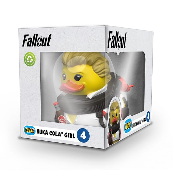 Numskull - Best of TUBBZ Boxed Bath Duck - Fallout - Vault Girl - 9cm