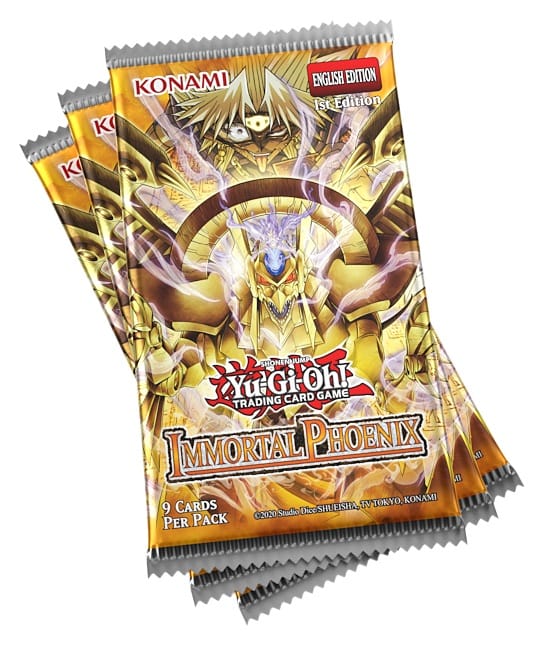 Yu-Gi-Oh! JCC - Pack de 3 Boosters Immortal Phoenix (Tuckbox cartonné) - Uniquement GSA et GSS - FR