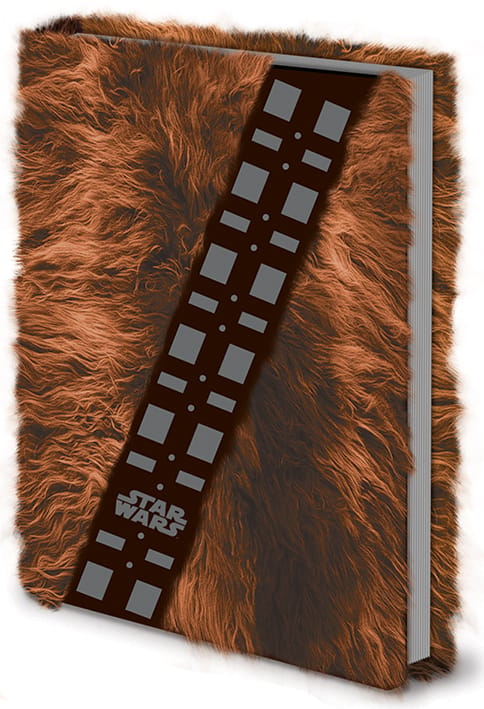 Star Wars - Chewbacca Fur - Carnet de notes Premium A5 (fourrure)