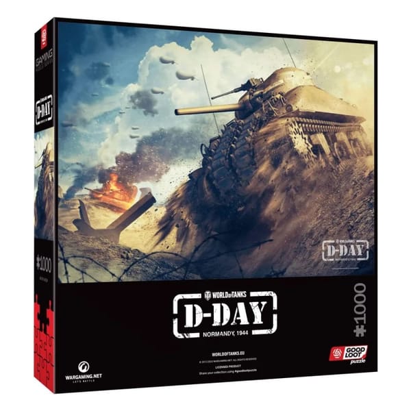 Good Loot Puzzle - World of Tanks - "D-Day Normandy 1944" Puzzel 1000stk