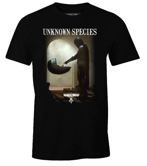 The Mandalorian - Black Men's T-shirt Unknown Specie - XL