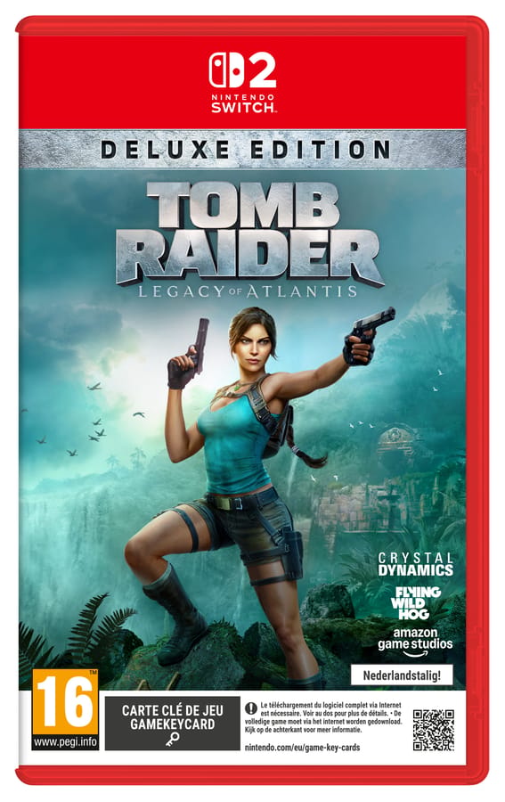 Tomb Raider: Legacy of Atlantis - Deluxe Edition - Game-key Card - Nintendo Switch 2