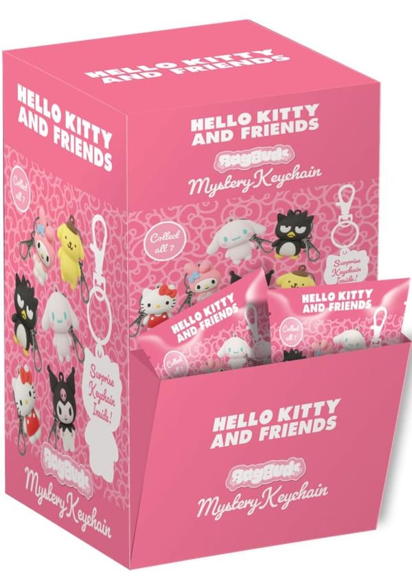 Hello Kitty and Friends - Display Mystery Bag Keychain (32 units)