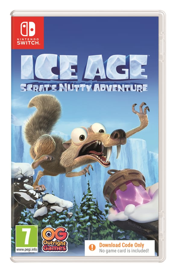Ice Age Scrat's Nutty Adventure (Code-in-a-box) - Nintendo Switch