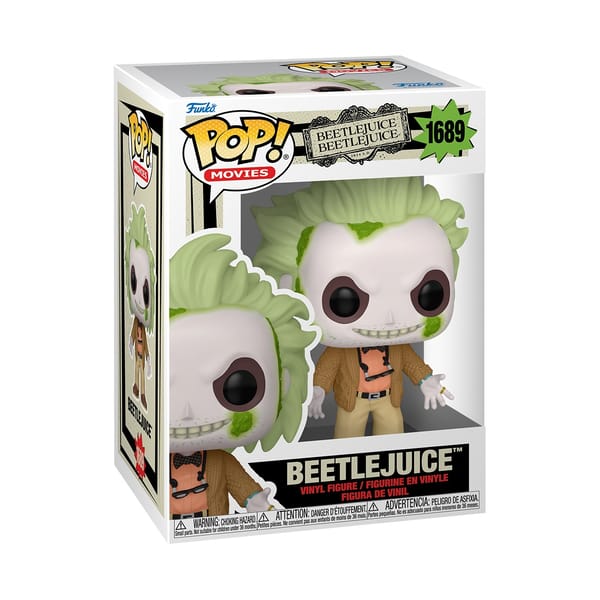 Funko Pop! Movies: Beetlejuice 2 - Beetlejuice (Chance of Special Chase Edition)