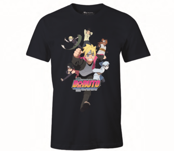 Boruto et ses amis - Logo T-Shirt Noir - XL