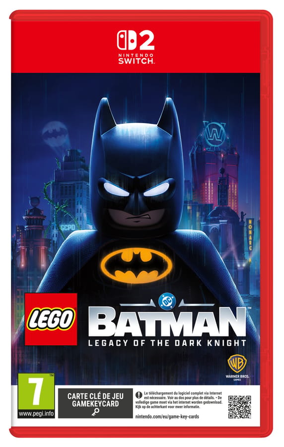 LEGO Batman: Legacy of the Dark Knight - Game-key Card - Nintendo Switch 2