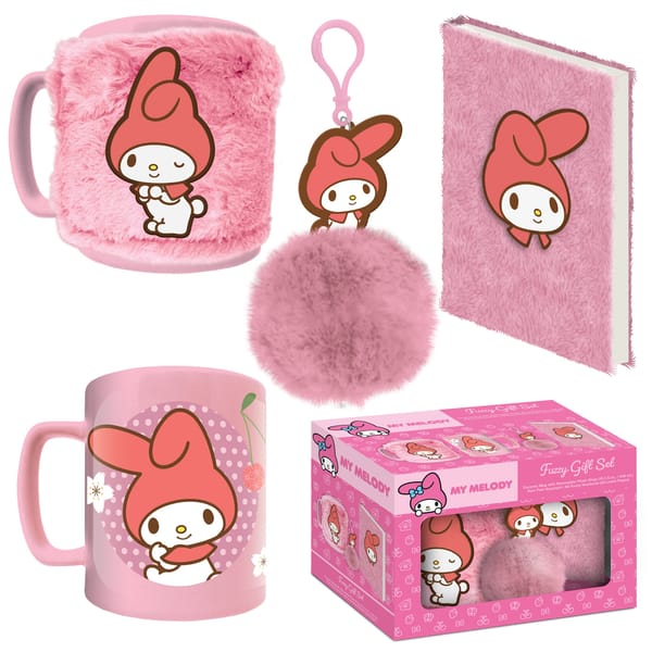My Melody - Cherry Blossom Fuzzy Gift Set