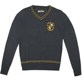 Harry Potter - Pull Anthracite Hommes Poufsouffle - M