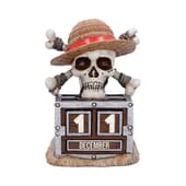 Nemesis Now - One Piece (Netflix) - "Luffy Jolly Roger" Eeuwige Kalender 16cm