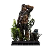 Iron Studios - Art Scale 1/10 - Star Wars: Episode VI - Le Retour du Jedi - Chewbacca et Tokkat Statue 22cm