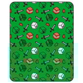 Minecraft -  Couverture en flanelle Symboles (110x150cm)
