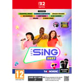 Let's Sing 2027 - International Version + 2 Microphones - Game-key Card - Nintendo Switch 2