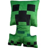 Minecraft - Coussin en Velboa en forme de Creeper 40cm