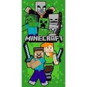 Minecraft - Serviette de plage en polyester (140x70cm)