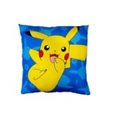 Pokémon - Coussin double face Pikachu et Carapuce (40x40cm)