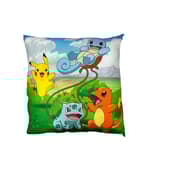 Pokémon - Coussin double face Pikachu et Starter 1G II (40x40cm)