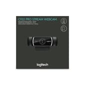 Logitech Webcam de diffusion Pro C922 pour Windows, macOS, Xbox One, Chrome et Android