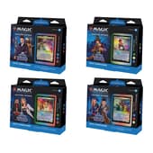 Magic: The Gathering - Assortiment de Decks Commander Doctor Who (4 Deck Commander) - FR