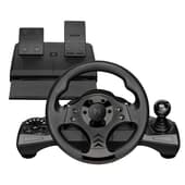 Nitho - Volant de course Noir Drive Pro V16 pour PlayStation 4, PlayStation 3, Nintendo Switch, Xbox One, Xbox Series et PC