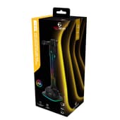 EgoGear - SAC1 - Universele USB-hub en RGB Gaming Headset Stand