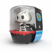 Numskull - Mini TUBBZ Badeend - Numskull - Skelet Halloween (Badeen Editie) - 5cm