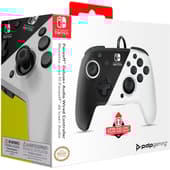 PDP - Nintendo Switch Faceoff Controller Deluxe Audio - Black/White