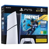 PlayStation 5 Console White Digital Edition 825GB (Slim Model - Chassis E) + Fortnite Flowering Chaos Bundle