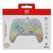 Turtle Beach - Afterglow Wave Bedrade RGB Gaming Controller Grijs voor Nintendo Switch 2, Switch en Switch OLED-model