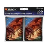 Ultra Pro - Magic - The Gathering - Bloomburrow - Sachet de 100 protèges cartes standard - Terres de saison, forêt (63 x 89 mm)