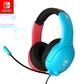 Turtle Beach - Airlite Fit Bekabelde Gamingheadset Rood en Blauw voor Nitendo Switch, Switch Lite en Switch OLED-model