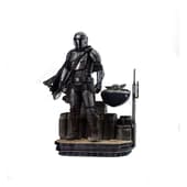 Iron Studios - BDS Arts Scale 1/10 - The Mandalorian - Din Djarin en Grogu Statue 21cm