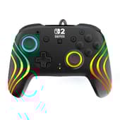 Turtle Beach - Manette filaire audio Afterglow Deluxe noire pour Nintendo Switch 2, Switch et Switch modèle OLED