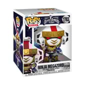 Funko Pop! Super: Mighty Morphin Power Rangers: The Movie - Ninja Megazord (Metallic) 6" Super Sized Pop!