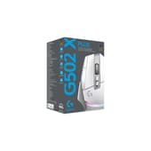 Logitech Souris de jeu sans fil G502 X PLUS RGB Blanchepour PC (Windows/MacOS)