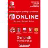 Nintendo Switch Online 3 Mois 7.99€