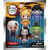 Demon Slayer: Kimetsu no Yaiba - Assortiment en blind bag d'aimant 3D de collection en mousse (Série 5) (12 pcs)