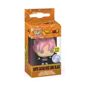 Funko Pocket Pop! Keychain: Dragon Ball Super - Super Saiyan Rosé Goku Black (Glow in the dark)