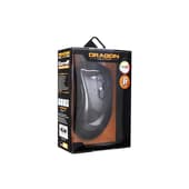 Dragonwar G21 CASTER Professional RGB 7000dpi Souris Gaming Ergonomique et Personnalisable avec 7 boutons - Noir