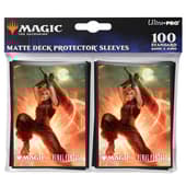 Ultra Pro - Magic: The Gathering - Universes Beyond: Final Fantasy - Sachet de 100 protèges cartes standard Cloud, Ex-SOLDIER (63 x 89 mm) - UK