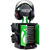 Numskull - Meuble de rangement de jeux inspiré de la Xbox pour 4 manettes - 10 jeux - 1 casque