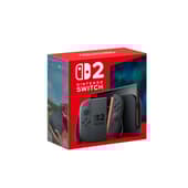 Console Nintendo Switch 2 avec paire de manettes Joy-Con 2 bleu clair/rouge clair