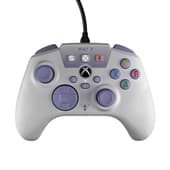 Turtle Beach - Manette de jeu filaire REACT-R Blanche et Violette pour Xbox Series X|S, Xbox One et Windows 10/11