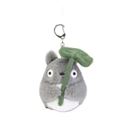 Ghibli - My Neighbor Totoro - Nakayoshi Totoro met Blad Sleutelhanger Pluche