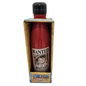 One Piece - "Wanted Luffy" Metalen Waterfles 540ml