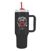 Netflix - Stranger Things - Mug de voyage en acier inoxydable "Hellfire Club" 1.2L