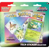Pokémon JCC - Écarlate et Violet - Collection autocollant réajustable EV 8.5 Évolutions Prismatiques (Phyllali, Givrali ou Nymphali  - 1x blister aléatoire) - FR